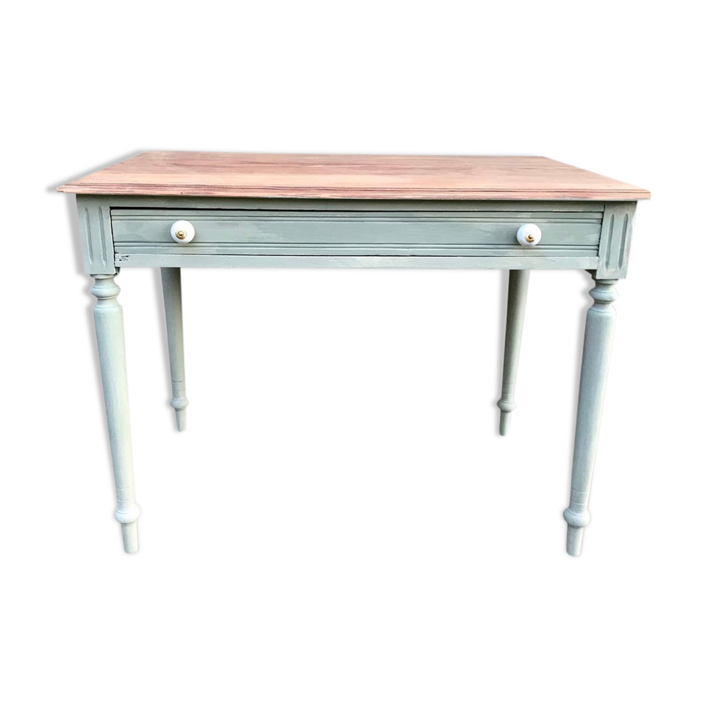 Almond green table