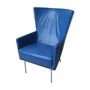 fauteuil futuriste en - bleu