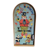 Old pinball toy game with its original box
