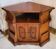 Corner furniture in exotic wood