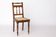 Antique Belgian Chair – Early 20th Century Beechwood Dining Chair