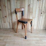 Mismatched bistro chairs