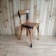 Mismatched bistro chairs