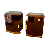 Pair of Art Deco bedside tables