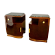 Pair of Art Deco bedside tables