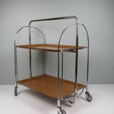 Desserte pliante Dinett par Bremshey – design mid-century, Allemagne