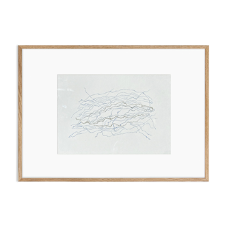 Drawing 21X29,7 made and signed by the Italian artist Maria Chiara Re. 2022.