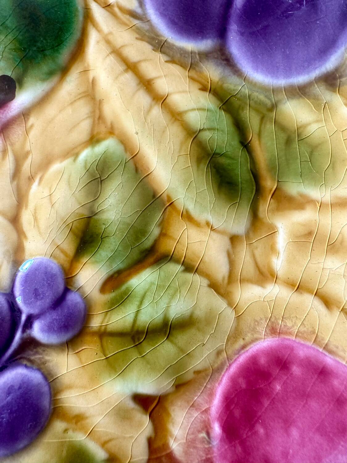 Sarreguemines slip dish