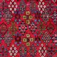 Vintage Persian Meymeh Rug, Wool Oriental HandMade Rug 328x236 cm
