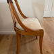 Vintage empire style gondola chair