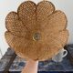 Vintage suspension in electrified braided wicker to nine