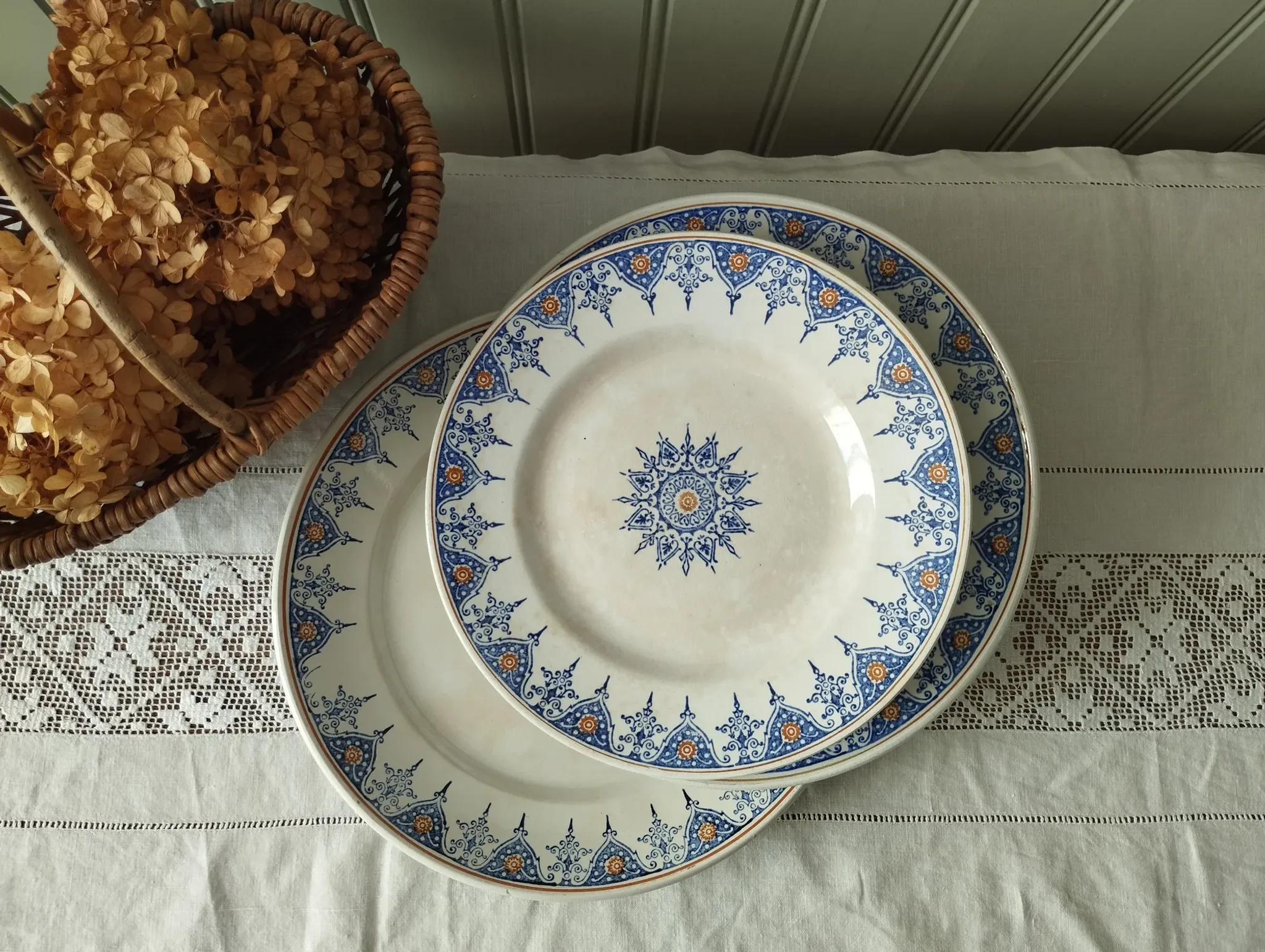 Lot de 3 plats Saint-Amand « 6014 »