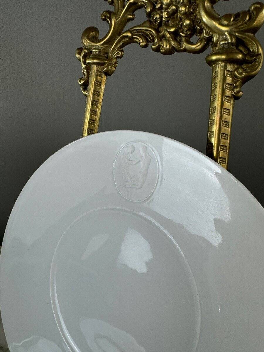 Kmp Berlin Porcelain Flatware and Dessert Plates Set, 20th Century