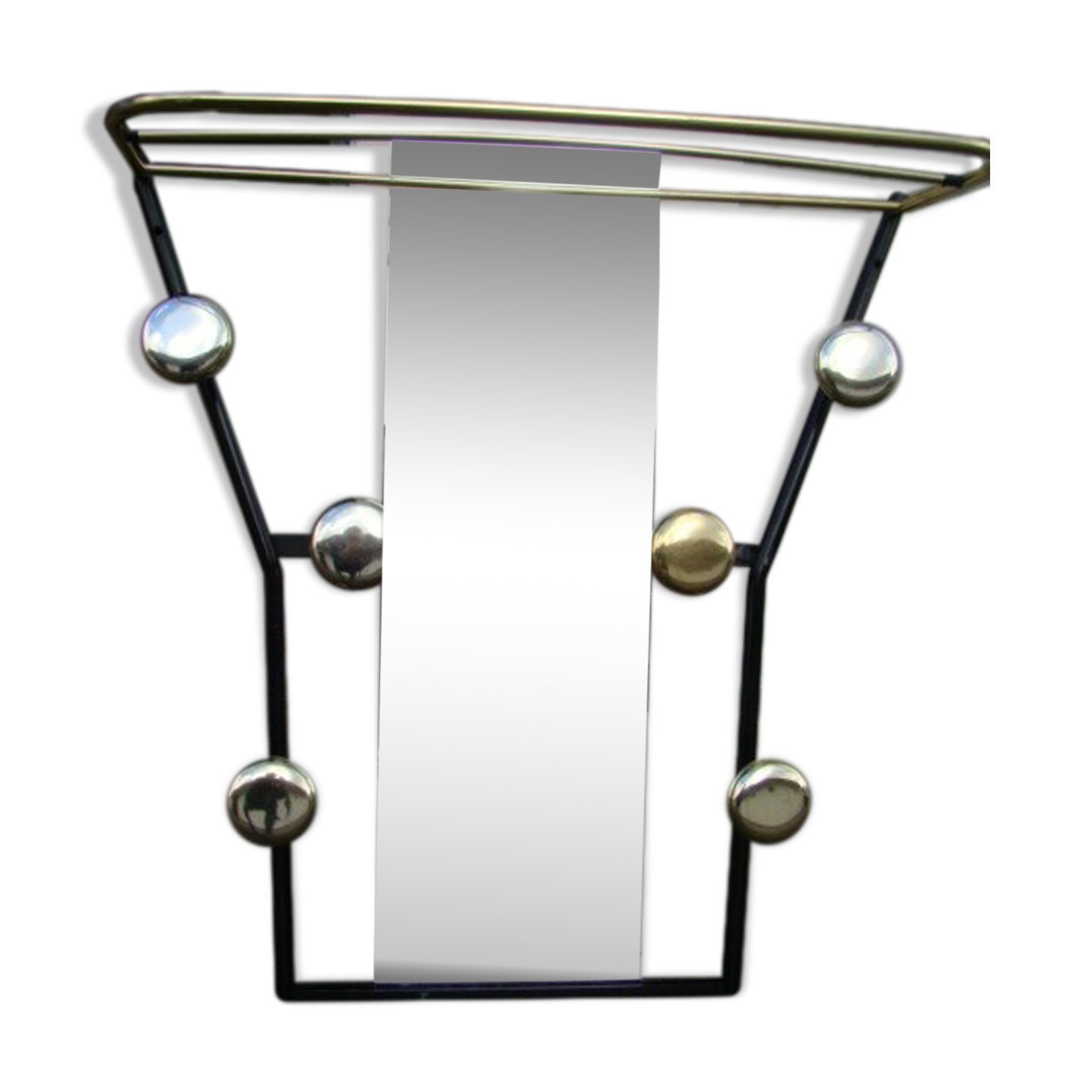 60/70 vintage wall coat holder