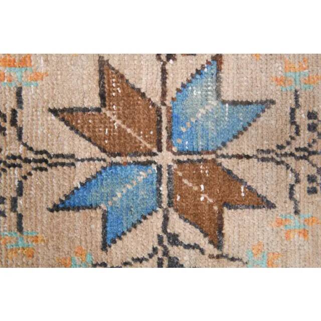 Vintage Turkish Oushak Handmade Wool Cotton Brown Area Rug 156x232