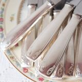 Set of 12 François Frionnet table knives, classic style, 1970s