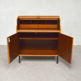 Secretary rounded in blond wood 1960