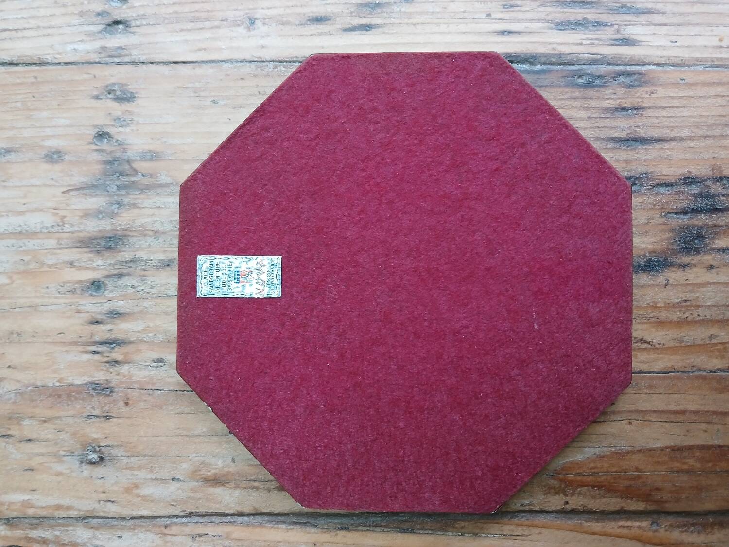 Beveled mirror to place