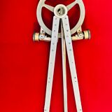 Naval Brass 3 arm full circular Protractor – USSR 1960