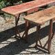 Paire de bancs pliants