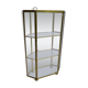 Wall brass showcase