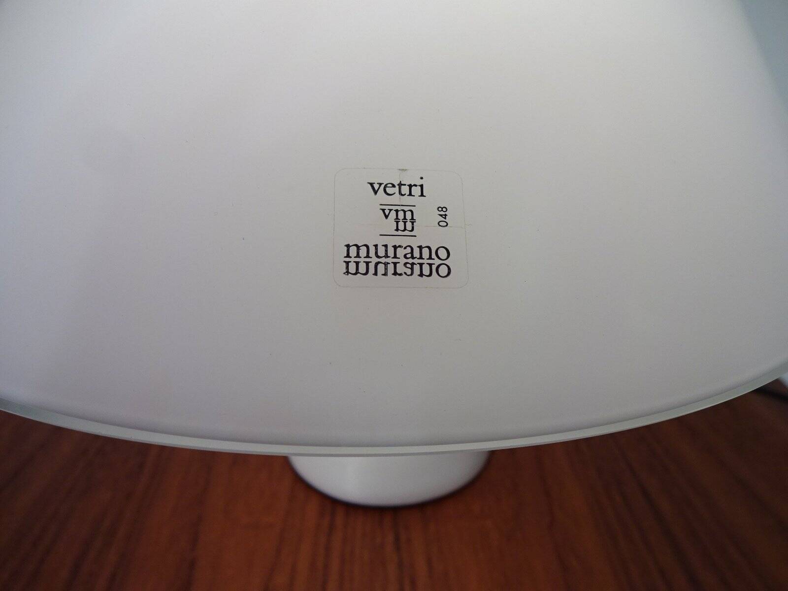 Murano Dafne Table Lamp by Ernesto Gismondi for Artemide, Italy, 1980s