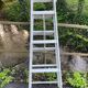 Large stepladder wooden painting ladder