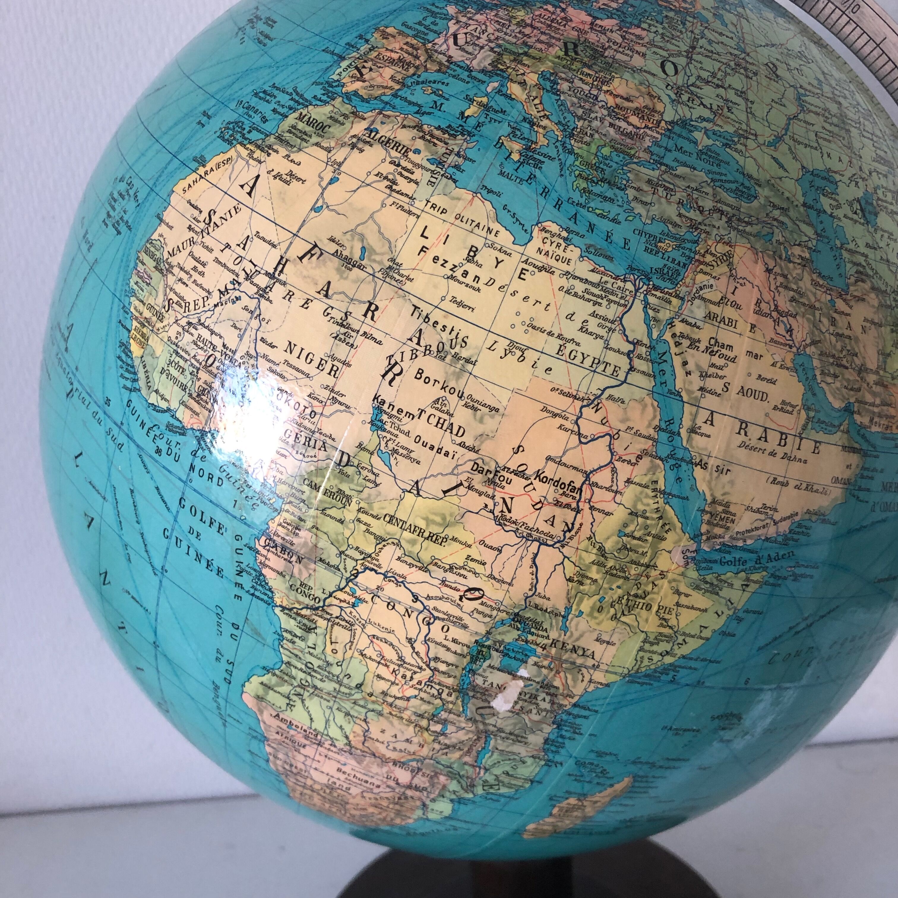 German globe Columbus, 1960 - 48cm
