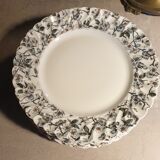 6 assiettes plates 24cm  H&C