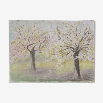 Painting "The cherry trees"