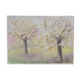 Painting "The cherry trees"