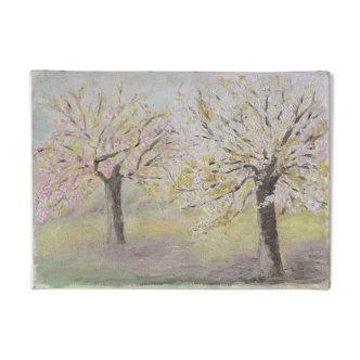 Painting "The cherry trees"