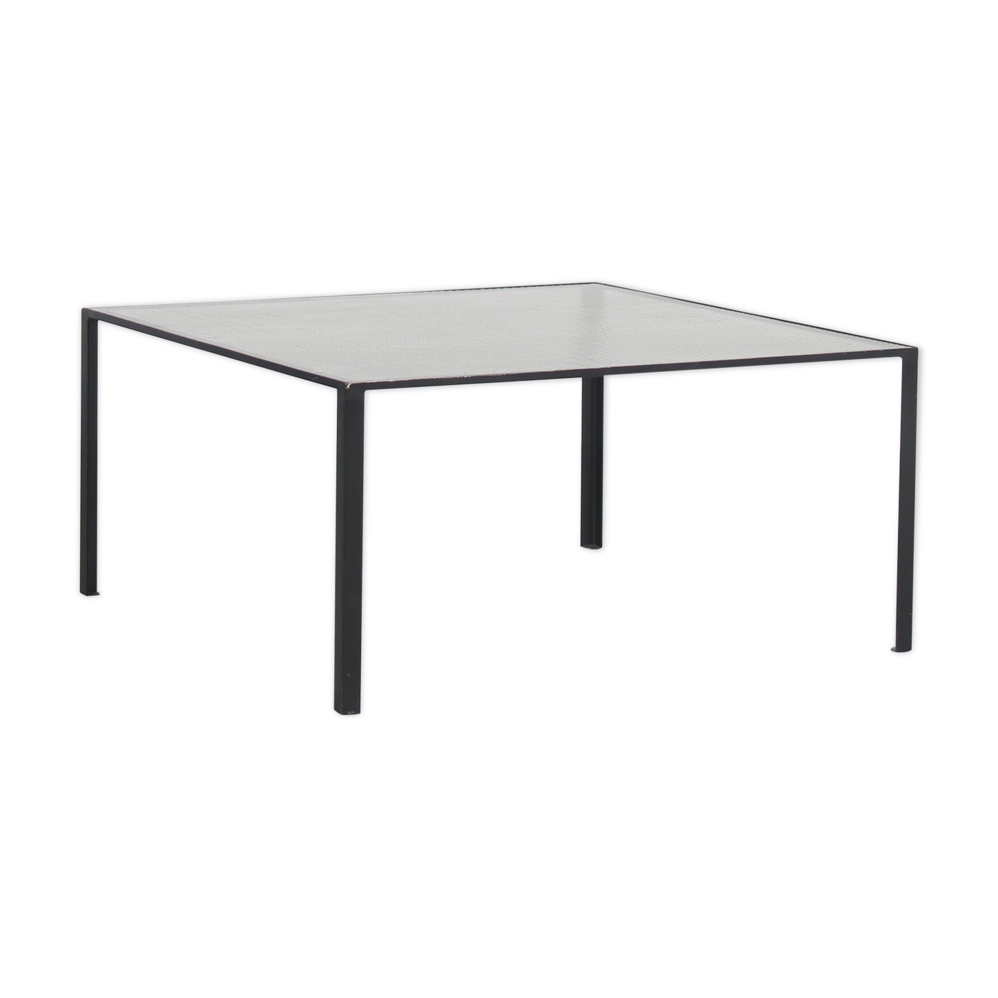 1950s Safety glass coffee table by Floris Fiedeldij for Artimeta, Netherlands