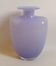 Vase Bleu lavande signé Kjell Engman Années 80 Hauteur 24,5 cm