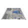 Handmade wool Berber rug 200x188 cm