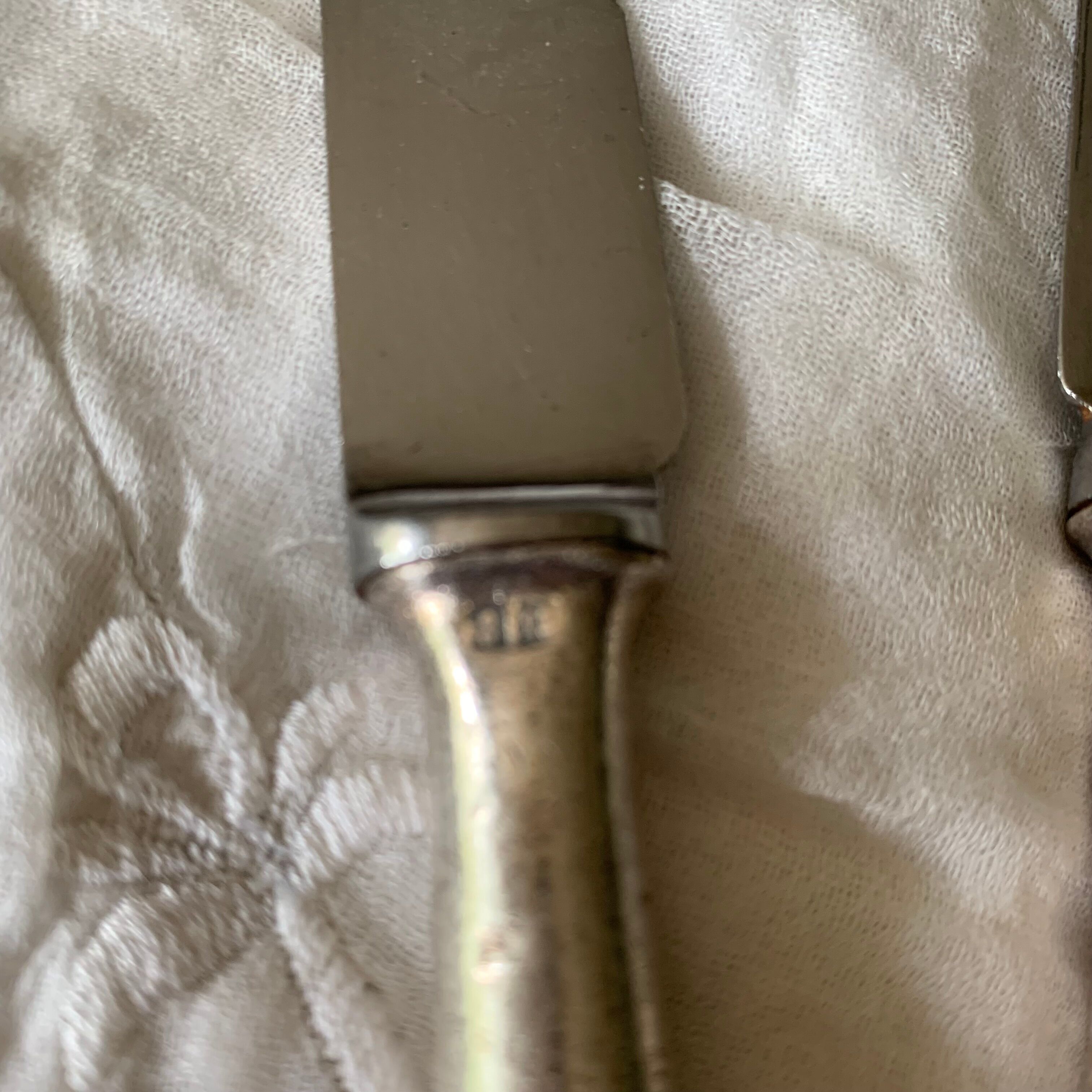 Silver metal cutlery lot