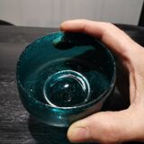Blue ramekin