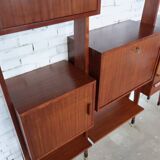 mid-century Italian Wall Unit & Bookcase, 1950s