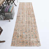 3x9 Vintage Floral Runner Rug,78x275Cm