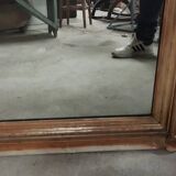 Gilded wood and pastiglia mirror, mid-19th century