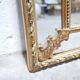 Old Napoleon III louis XV style mirror with parecloses 162cm x 90cm