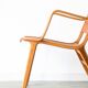 Vintage Danish armchair AX by Peter Hvidt, edition Fritz Hansen, 1950.