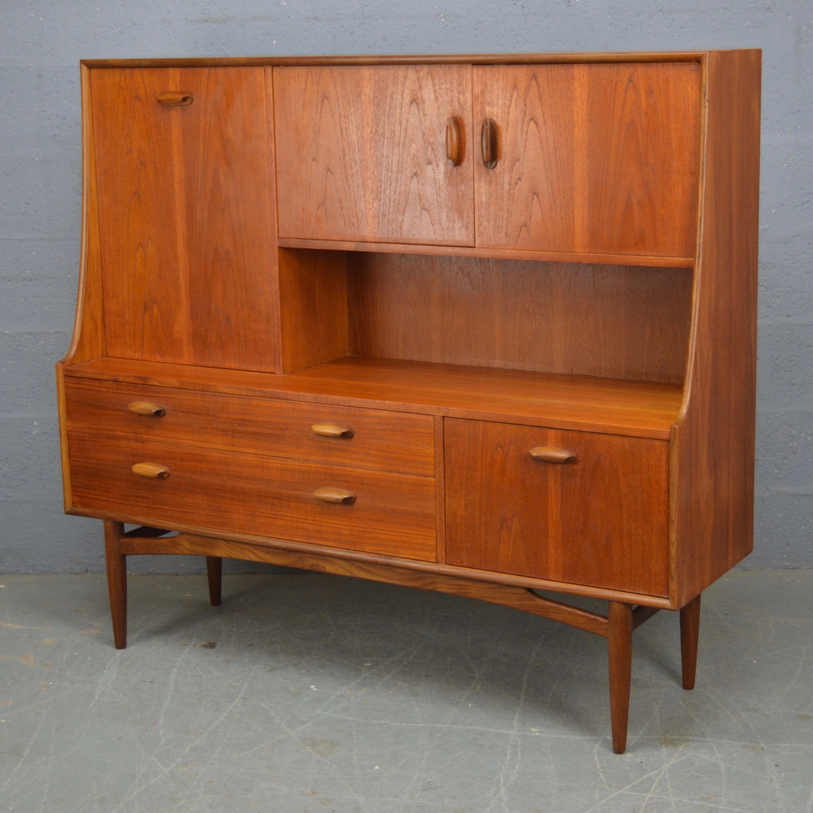 Highboard designed by V.b. Wilkins for G plan