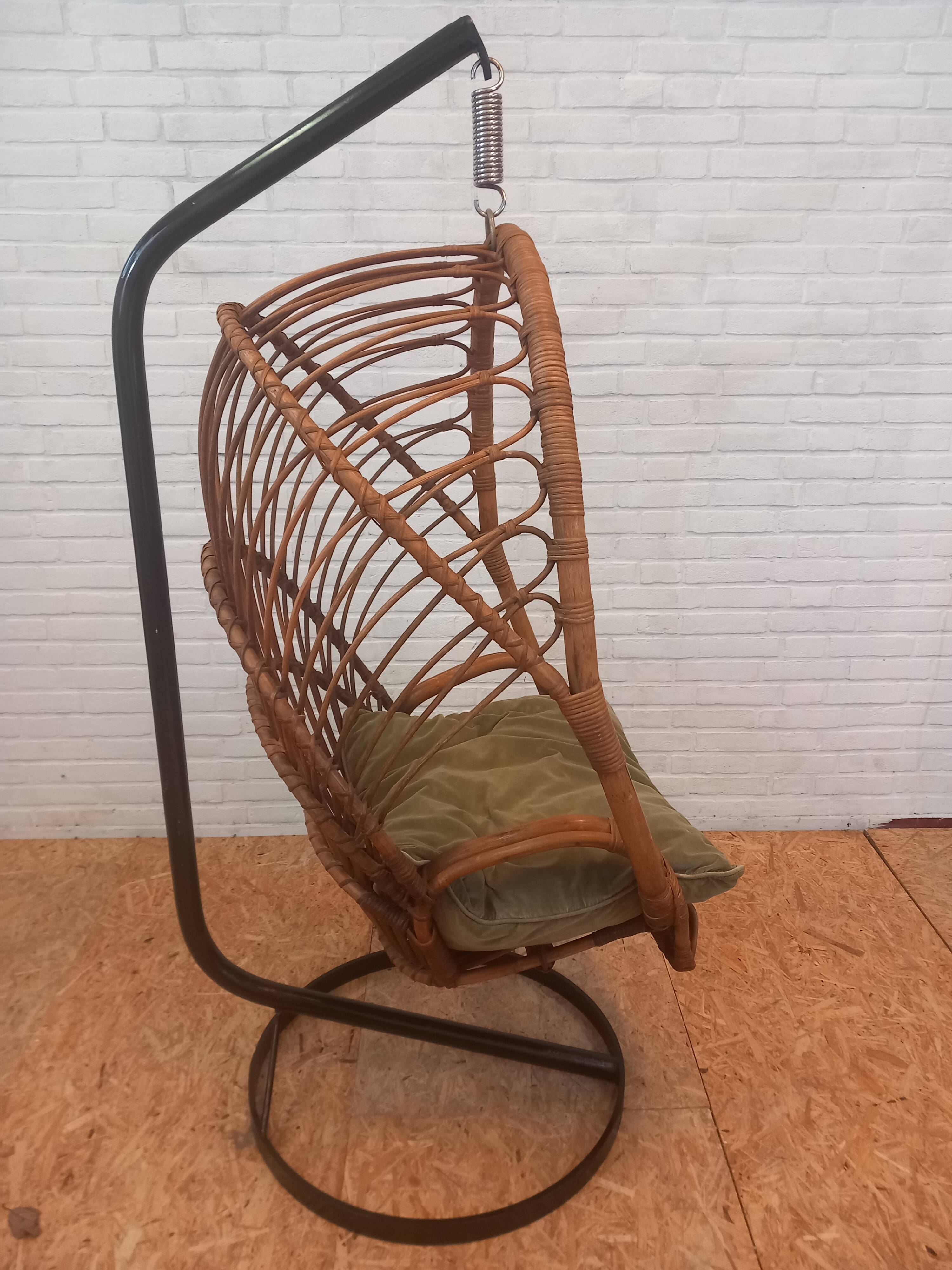 Rohé rattan  chaise basculante