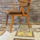 Fauteuil de bureau LÜBKE 1970 vintage