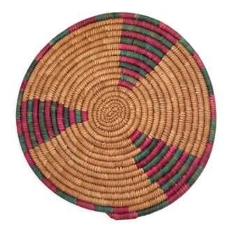 African basket for wall decoration