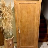 Parisian wardrobe in raw wood