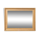 Gold leaf wooden rectangular mirror 1950