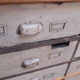 Industrial sideboard with 16 drawers