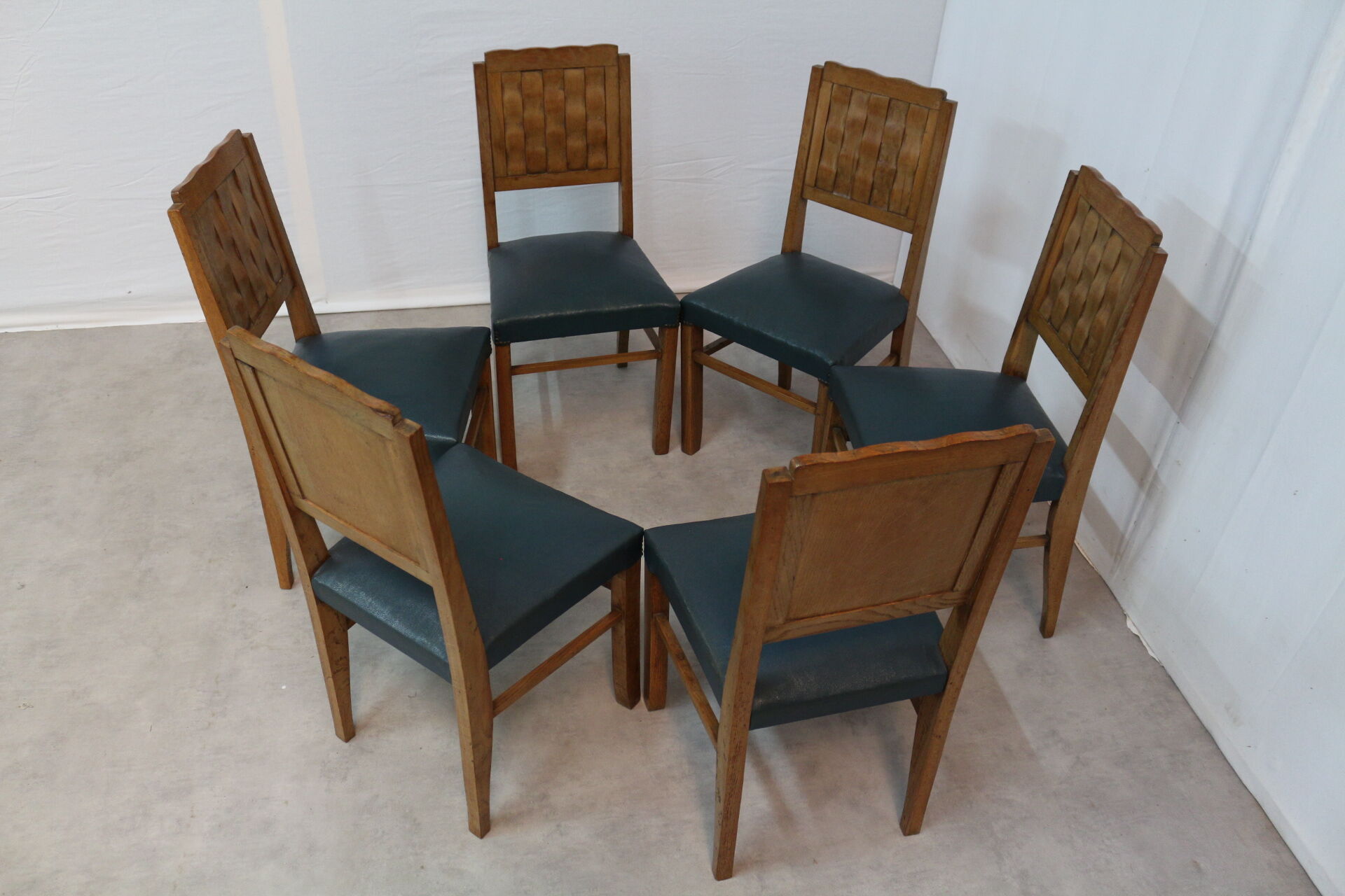6 chairs 1950